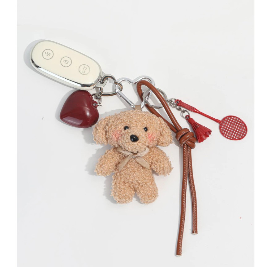 Móc khóa gấu bông Teddy Babibo