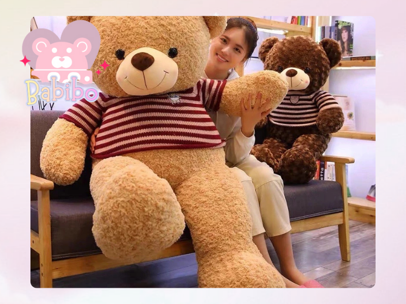 k&iacute;ch thước gấu b&ocirc;ng