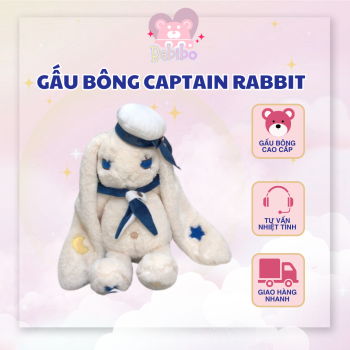 Gấu Bông Captain Rabbit Babibo