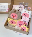 Set Quà 6 Ghim Cài Hình Gấu Bông Loopy